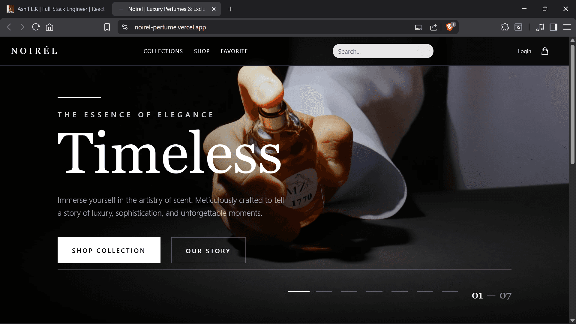 NOIR'EL - Luxury E-Commerce Platform
